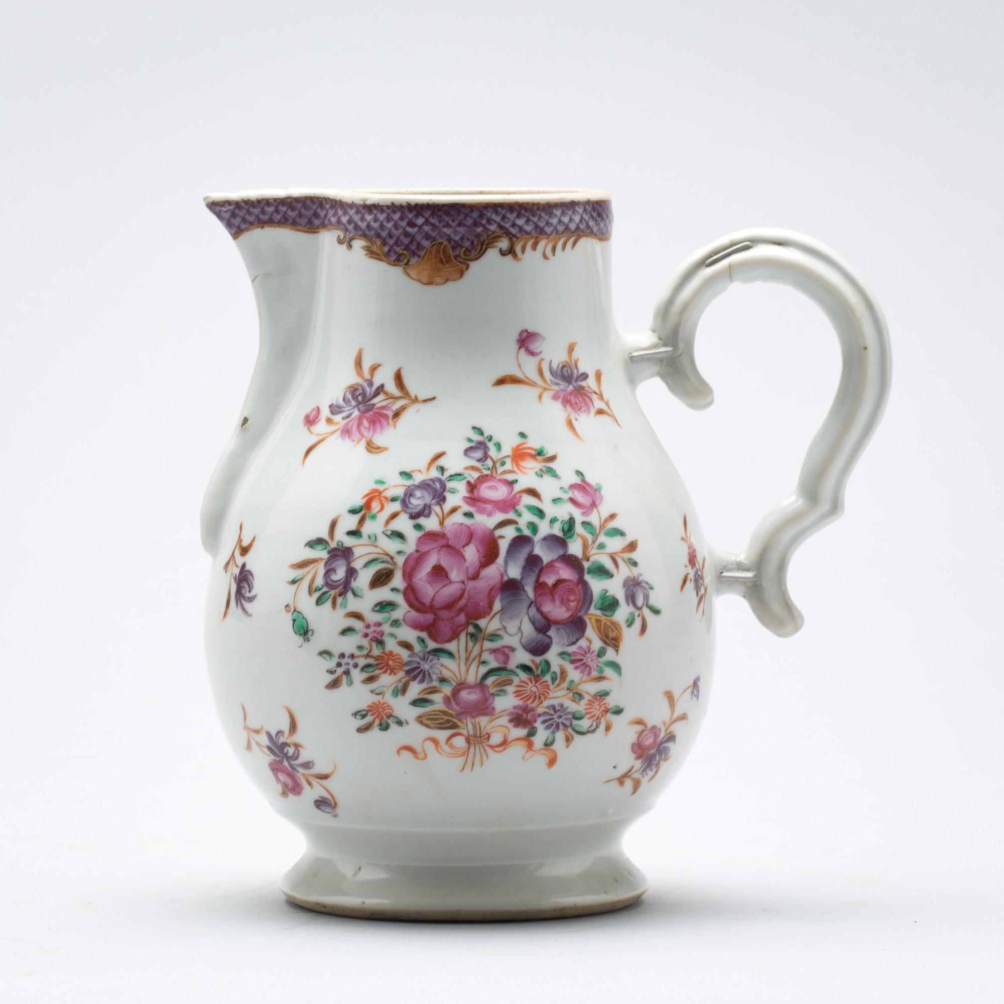 KANNA, porslin, Kina, Qianlong (1736-95).