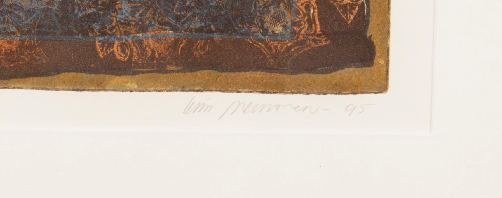 KIRSI NEUVONEN, etching, signed and dated -95, numbered 4/95.