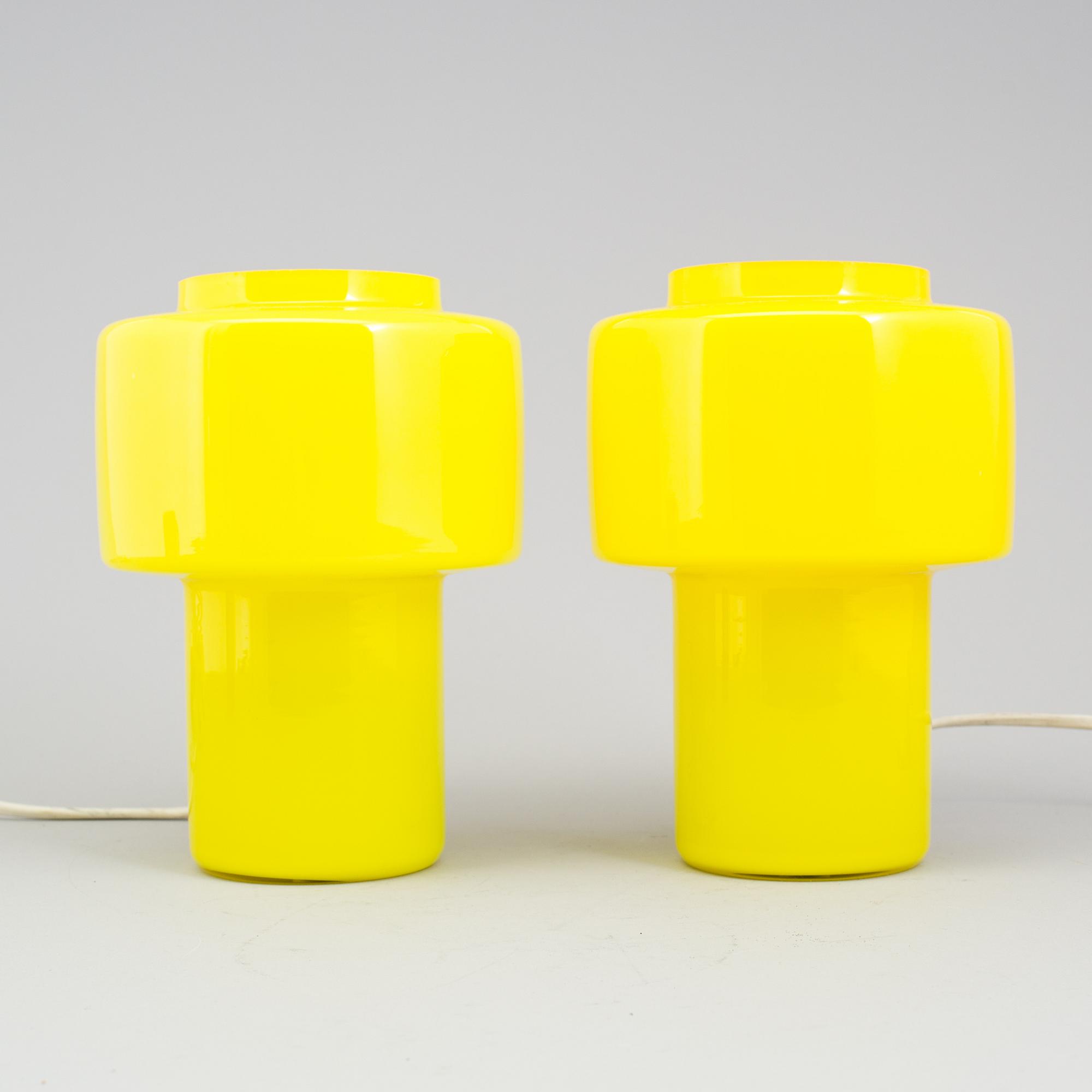 A pair of Luxus table lamps, 20th century.