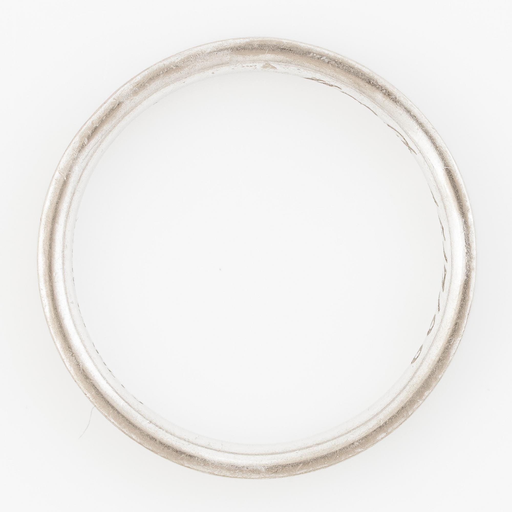 Georg Jensen, ring "Magic" full eternity band 18K white gold with brilliant-cut diamonds.