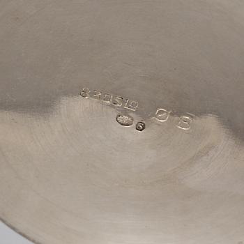 PARTI SILVER, 10 delar, 1900-tal. Vikt 365 g.