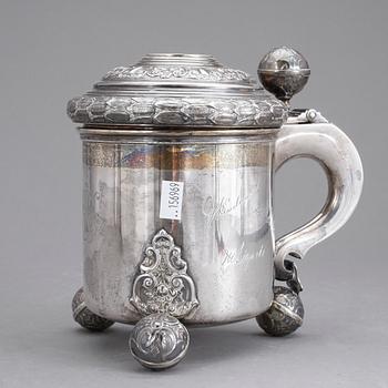STOP, silver, C G Hallberg, Stockholm, 1944, vikt ca 597 gram.
