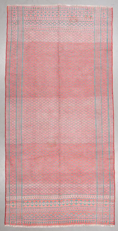 A CARPET, ZILO, Flat weave, Sirjan ca 400 x 198 cm.