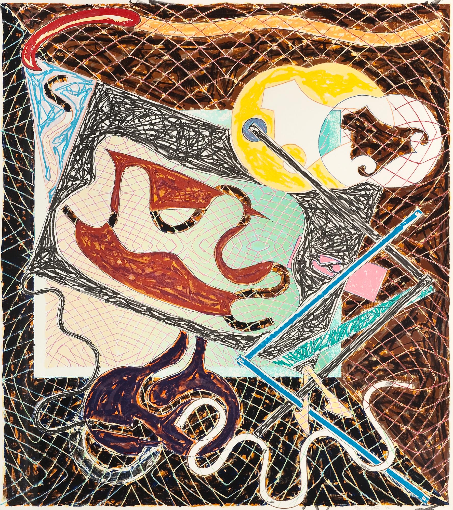 Frank Stella, "SHARDS III".