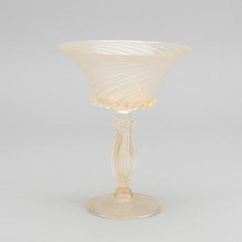 SALVIATI & CO, a glas tazza Italy around 1900.