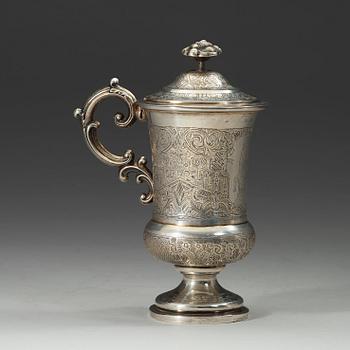 MUGG med lock, Moskva 1880-tal.