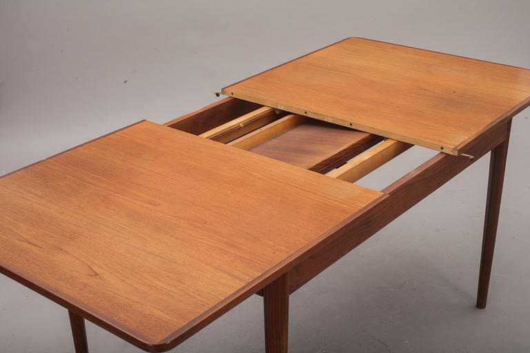 MATSALSMÖBLEMANG, 5 delar, troligen Helge Sibast och Arne Vodder, märkta Sibast Furniture, Danmark.