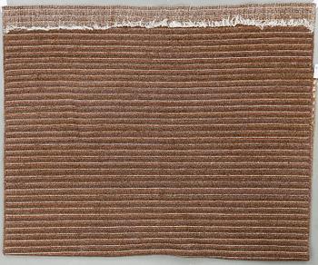 MATTA, halvflossa. Möjligen Sverige omkring 1900-talets mitt. Ca 296x207 cm.