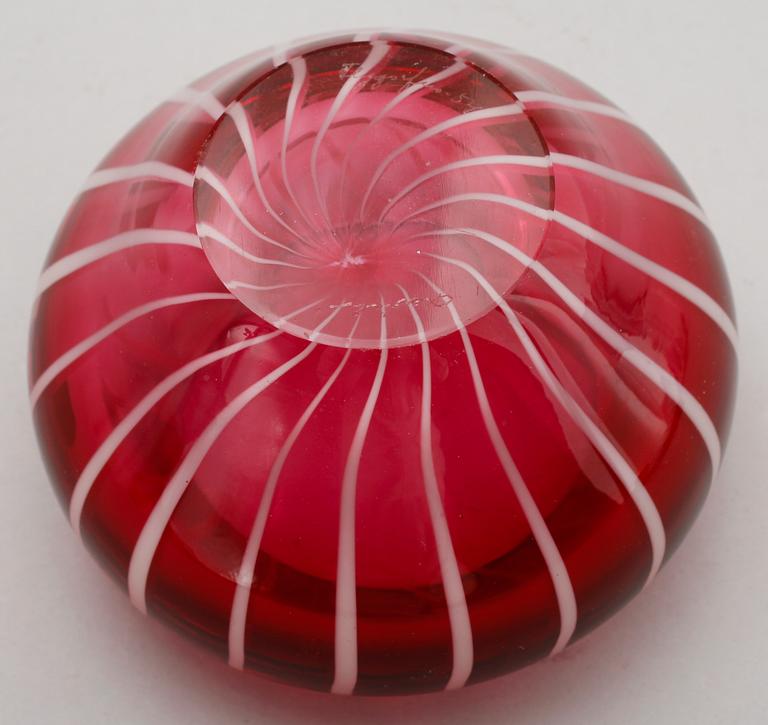 SKÅL, glas, Coquille, Flygsfors -56 samt SKÅL, Kedelv, Flygsfors -54.