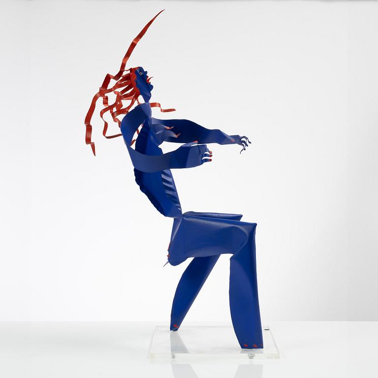 Timo Solin, Blue Woman.