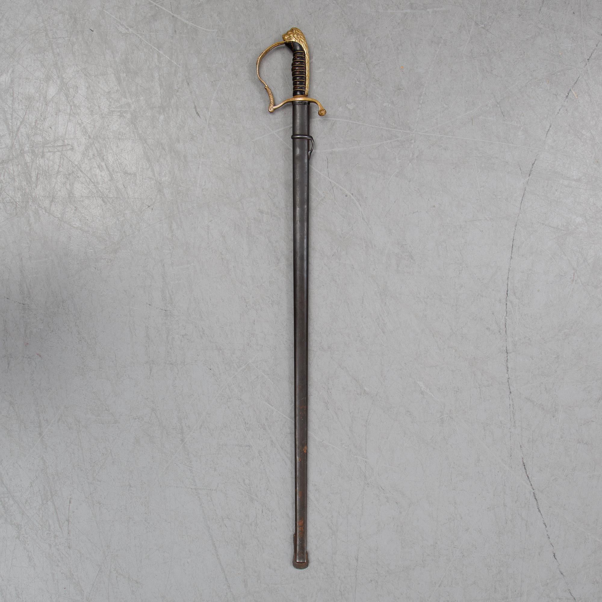 A Swedish infantry officer's sword 1899 pattern.