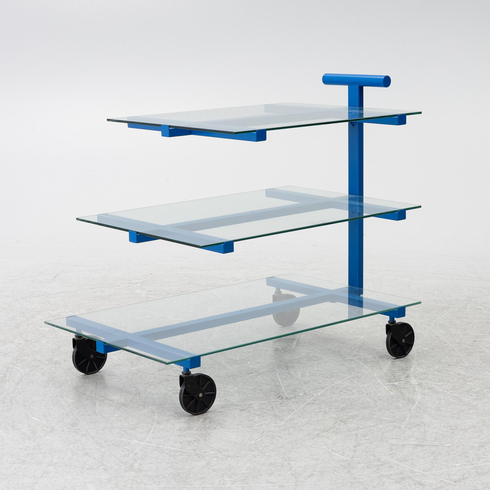 Josef Frank, tea trolley, model 691, Svenskt Tenn, 21st century.