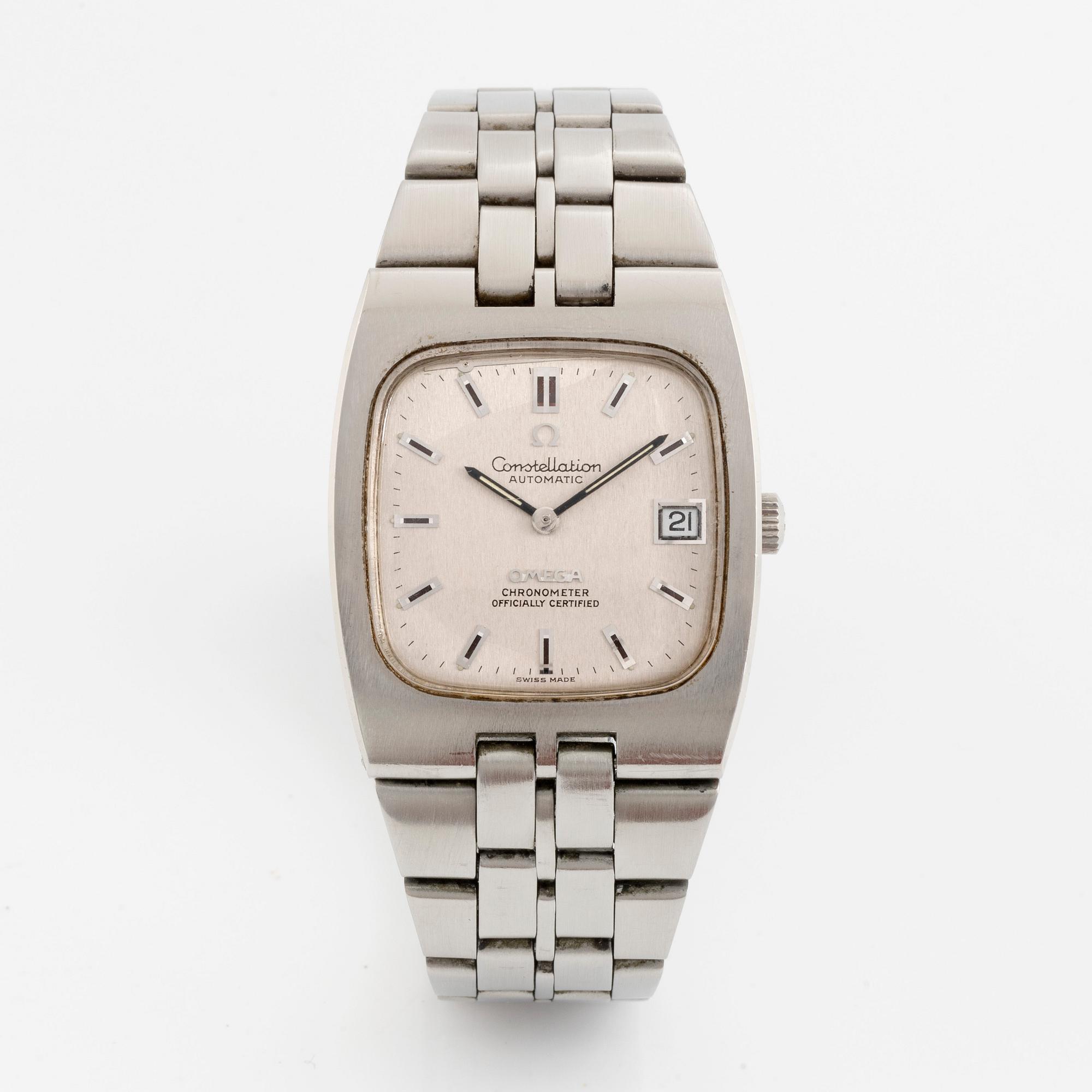 Omega, Constellation, wristwatch, 33 mm.