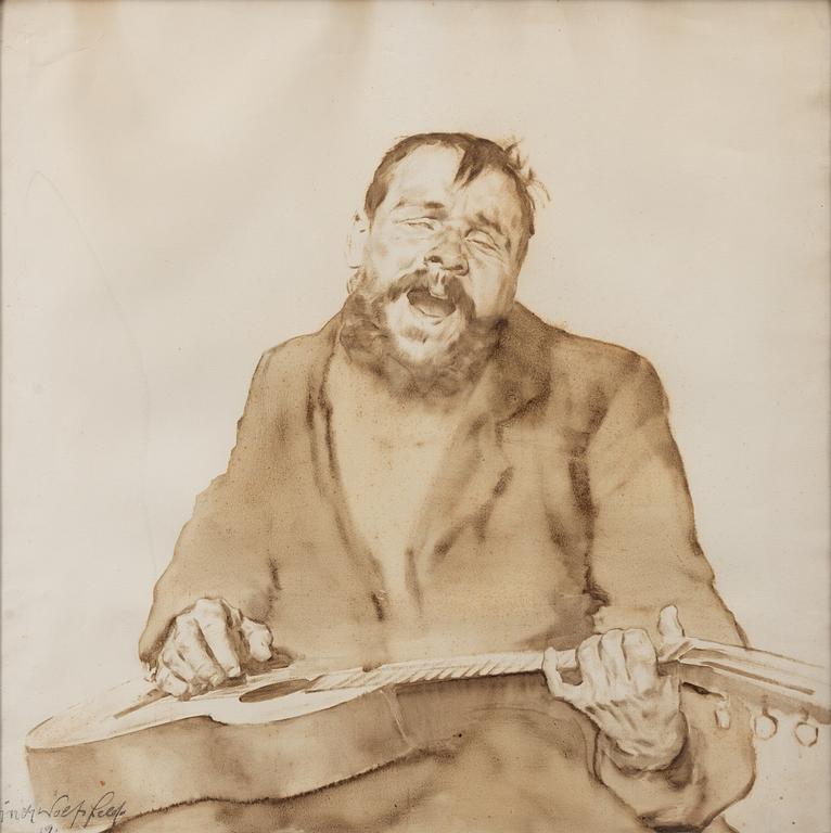 Erich Wolfsfeld, Gitarrspelare.