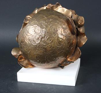 SÖRENSEN, JENS FLEMING. Skulptur, brons, sign J-F-S, numr 2/6.