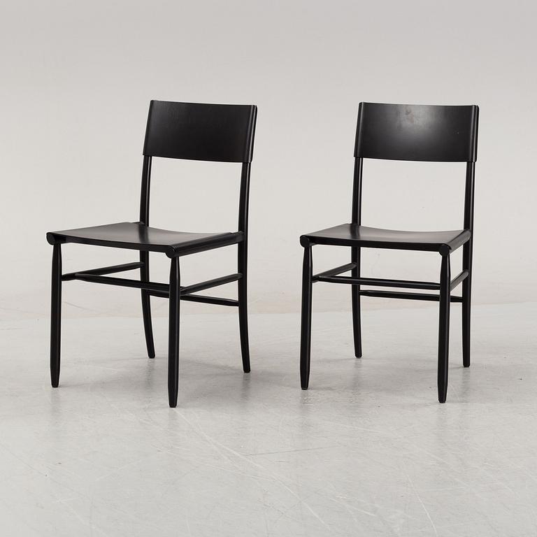 David Ericsson, a set of six 'Madonna' chairs from Gärsnäs, 2018.