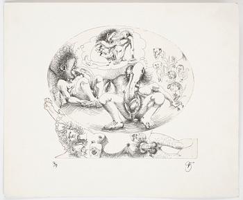 ULF RAHMBERG , 3 st, etsningar, signerad och numrerade 36/79.