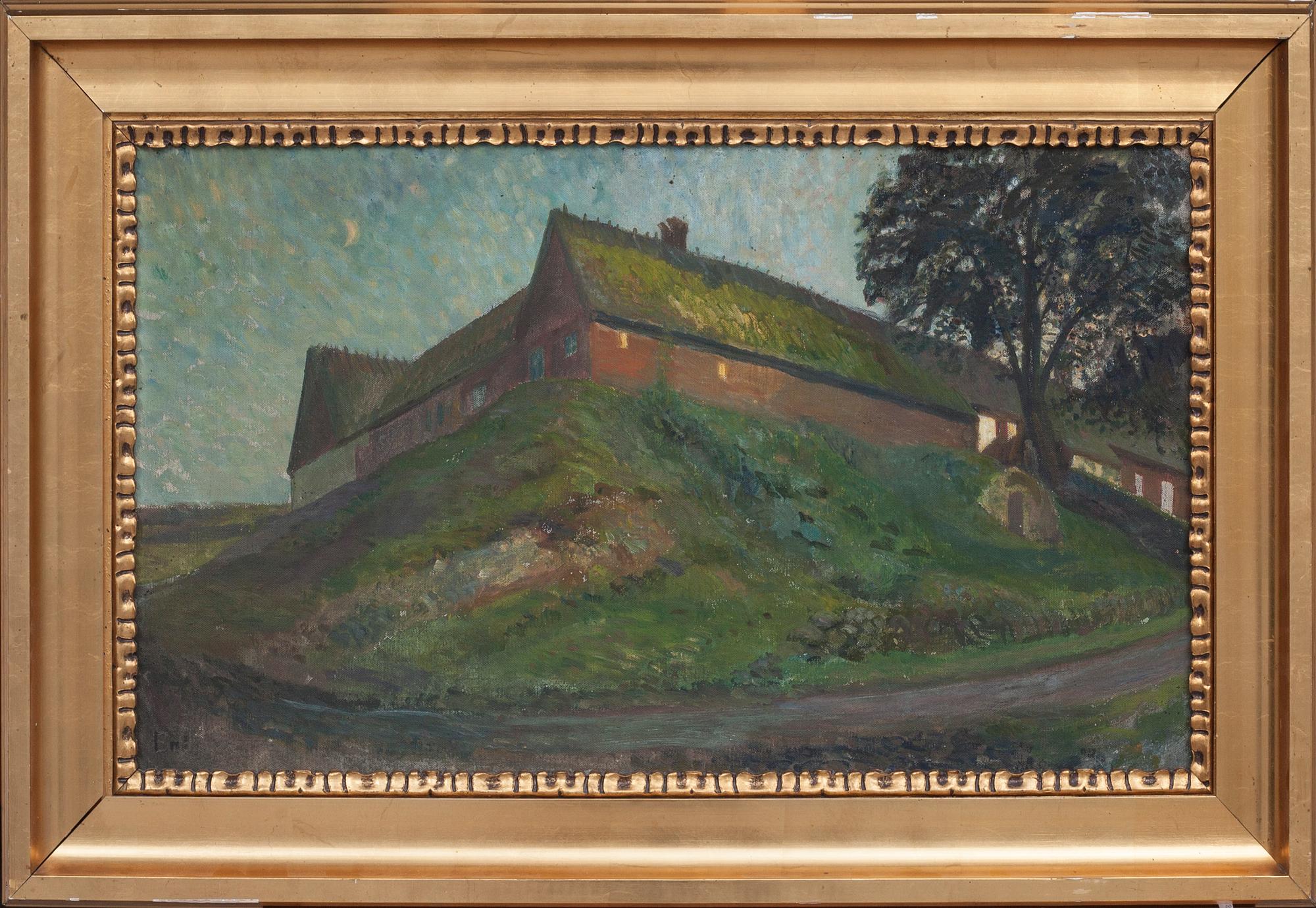 ENDIS BERGSTRÖM, olja på duk.