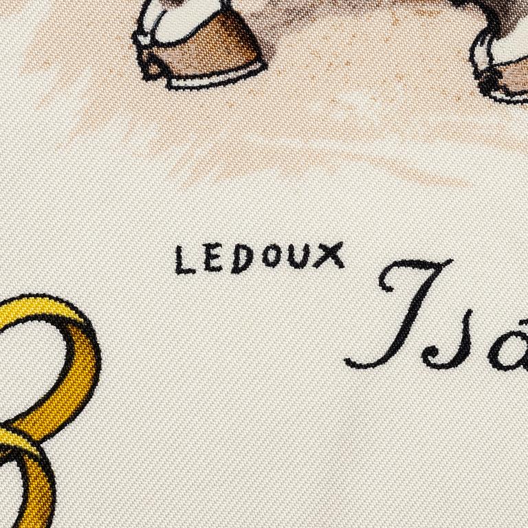 Hermès, scarf, "Les Robes".