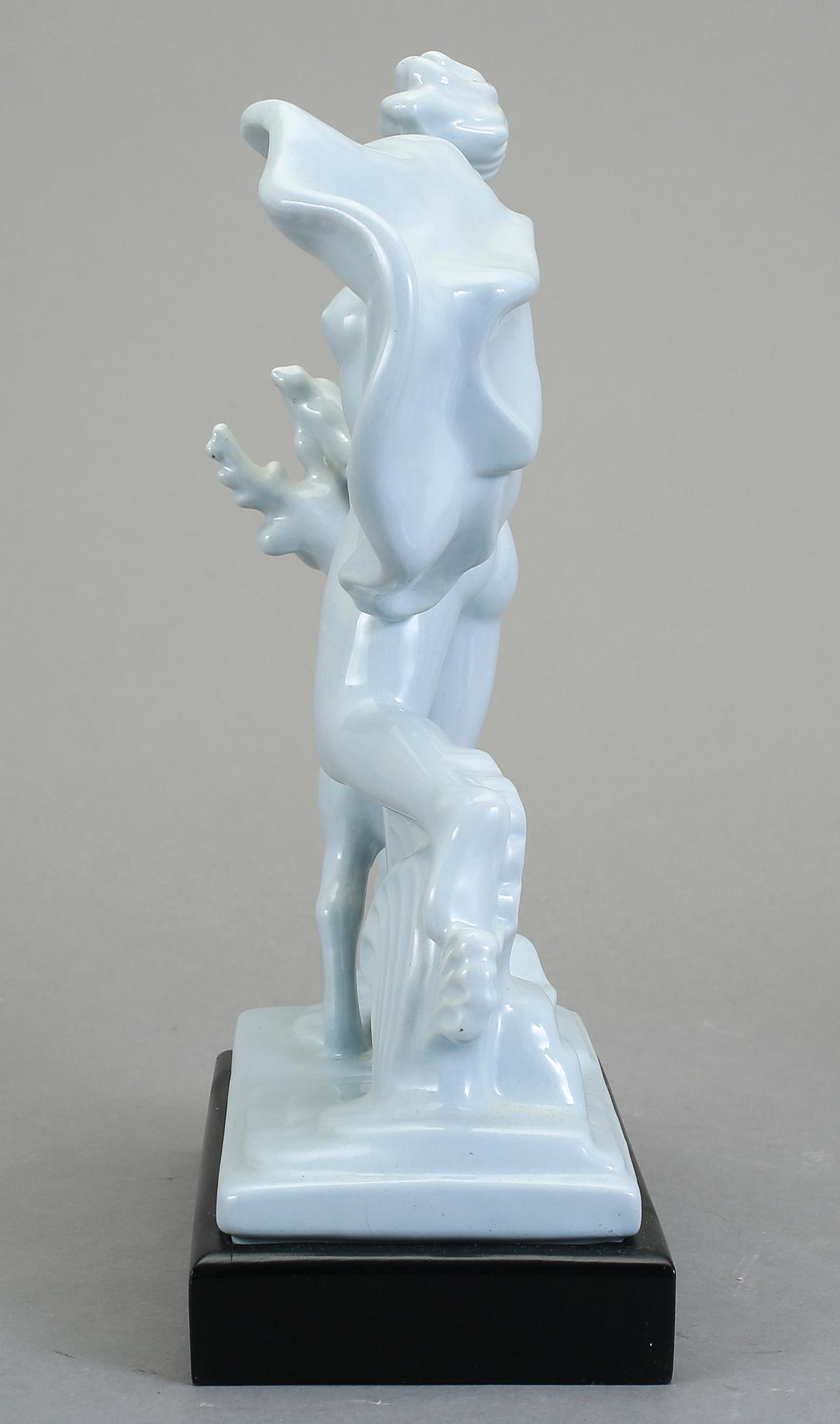 FIGURIN, flintgods, "Diana", Arthur Percy, Gefle Porslinsfabrik.