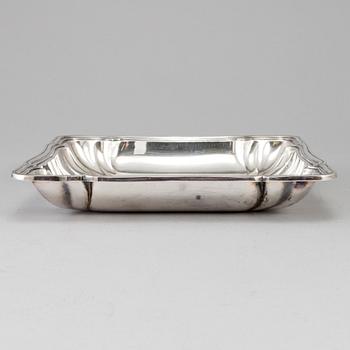 A Swedish 20th century silver dish, marked GF Hallengren, Malmö 1918.