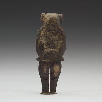 SKULPTUR, silver. Mingdynastin (1368-1644).
