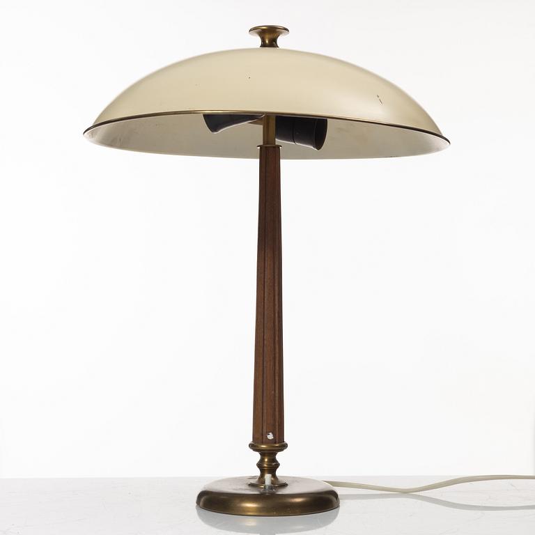 Erik Tidstrand or Bertil Brisborg, a table lamp model "15625", Arvid Böhlmarks Lampfabrik, Stockholm, 1950s-60s.
