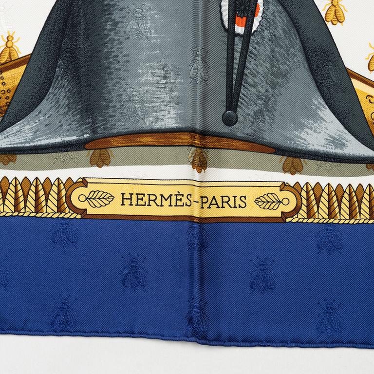 Hermès, scarf, "Napoléon".