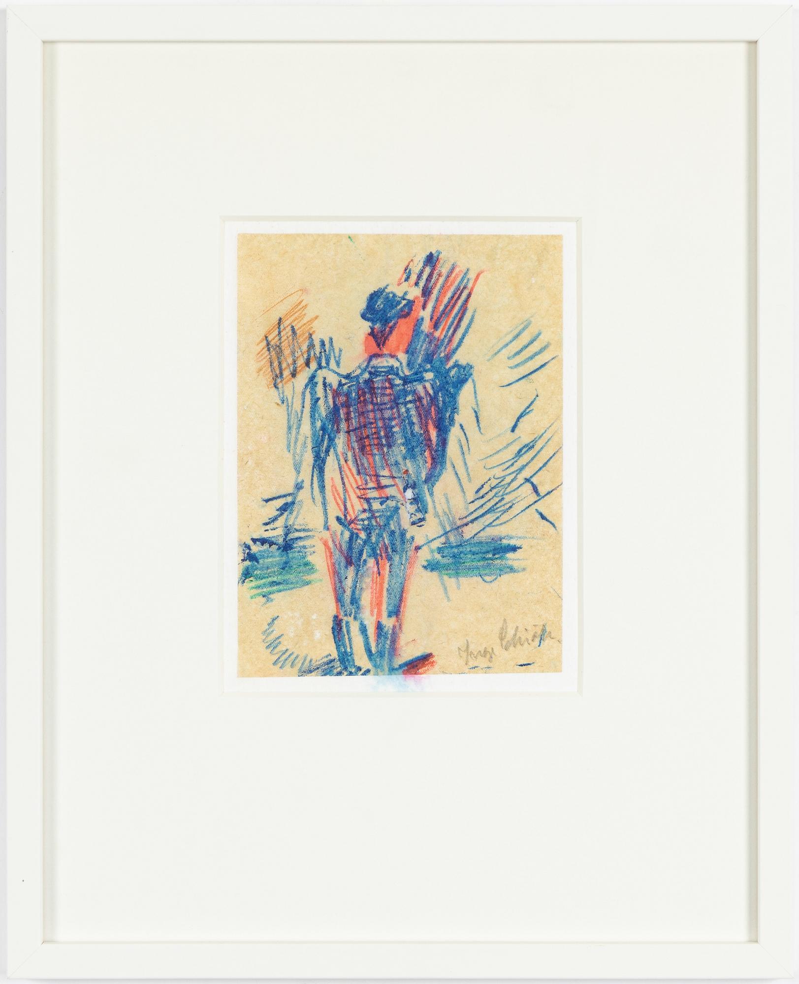 Inge Schiöler, Blå figur.