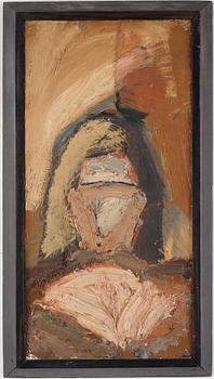 Evert Lundquist, oil on canvas, signed and dated Sicily 1948 verso.