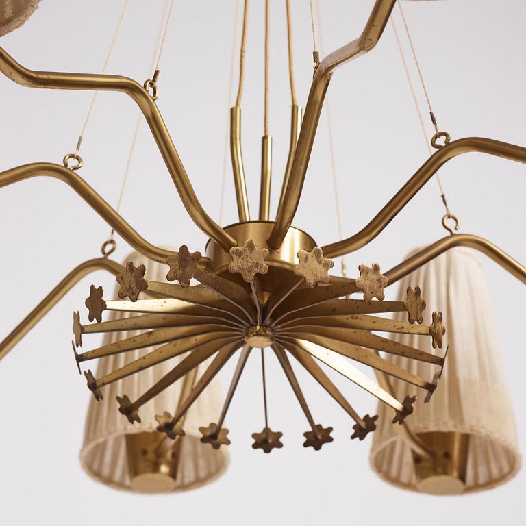 Hans Bergström, a chandelier model "3", Asea, Sweden 1940s-50s.