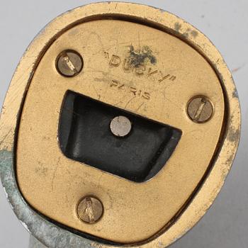 FLASKÖPPNARE, metall, "Ducky", Paris, 1900-talets andra hälft.