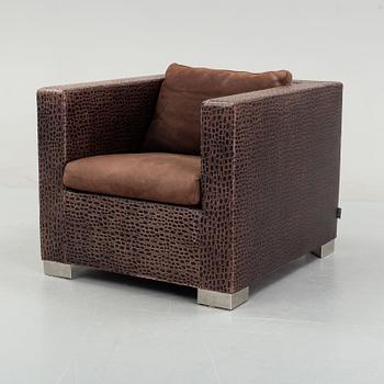 Rodolfo Dordoni, fåtölj, "Suitcase", för Minotti, Italien.