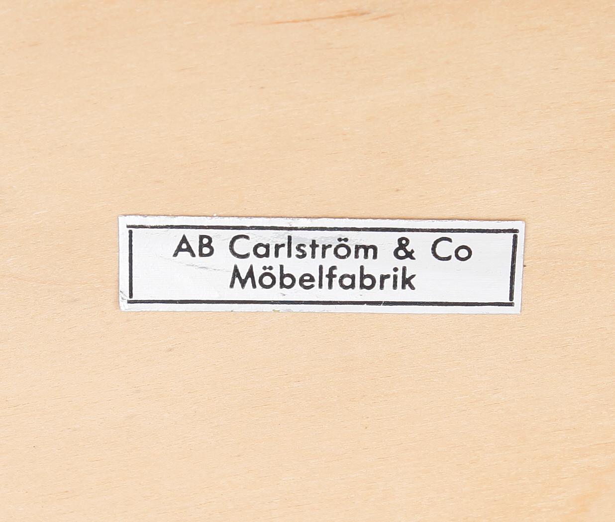 SÄNGBORD, ett par, Carlström & Co Möbelfabrik, 1900-talets andra hälft.