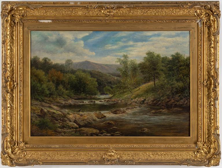 ENGLISH ARTIST, oil on canvas, signed RET 1859.