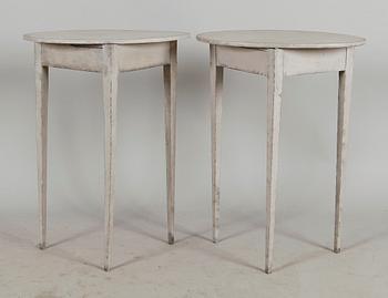 BORD, 1 par, gustaviansk stil, 1800-tal.