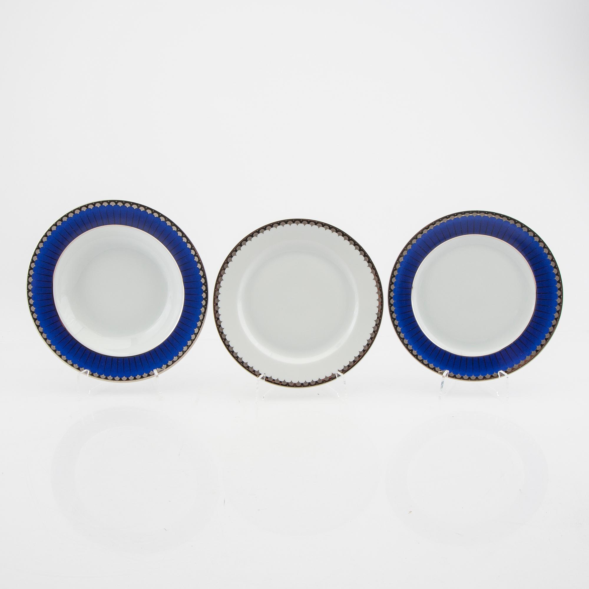 Sigvard Bernadotte,  servis  100 dlr "Millennium-line Marianne", Christineholm, Fyrklövern.