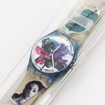 Swatch, Photoshooting, armbandsur, 34 mm.