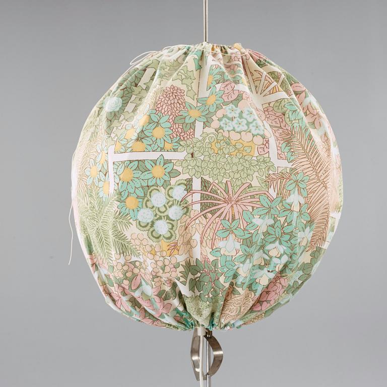 Tore Ahlsén, a bronze and white metal floor lamp, 'Napoleon on the Nile', probably executed by NK, 1940's.