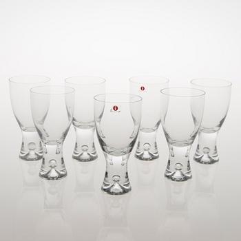 TAPIO WIRKKALA, A 30-piece set of 'Tapio' glasses, Iittala latter half of the 20th Century.