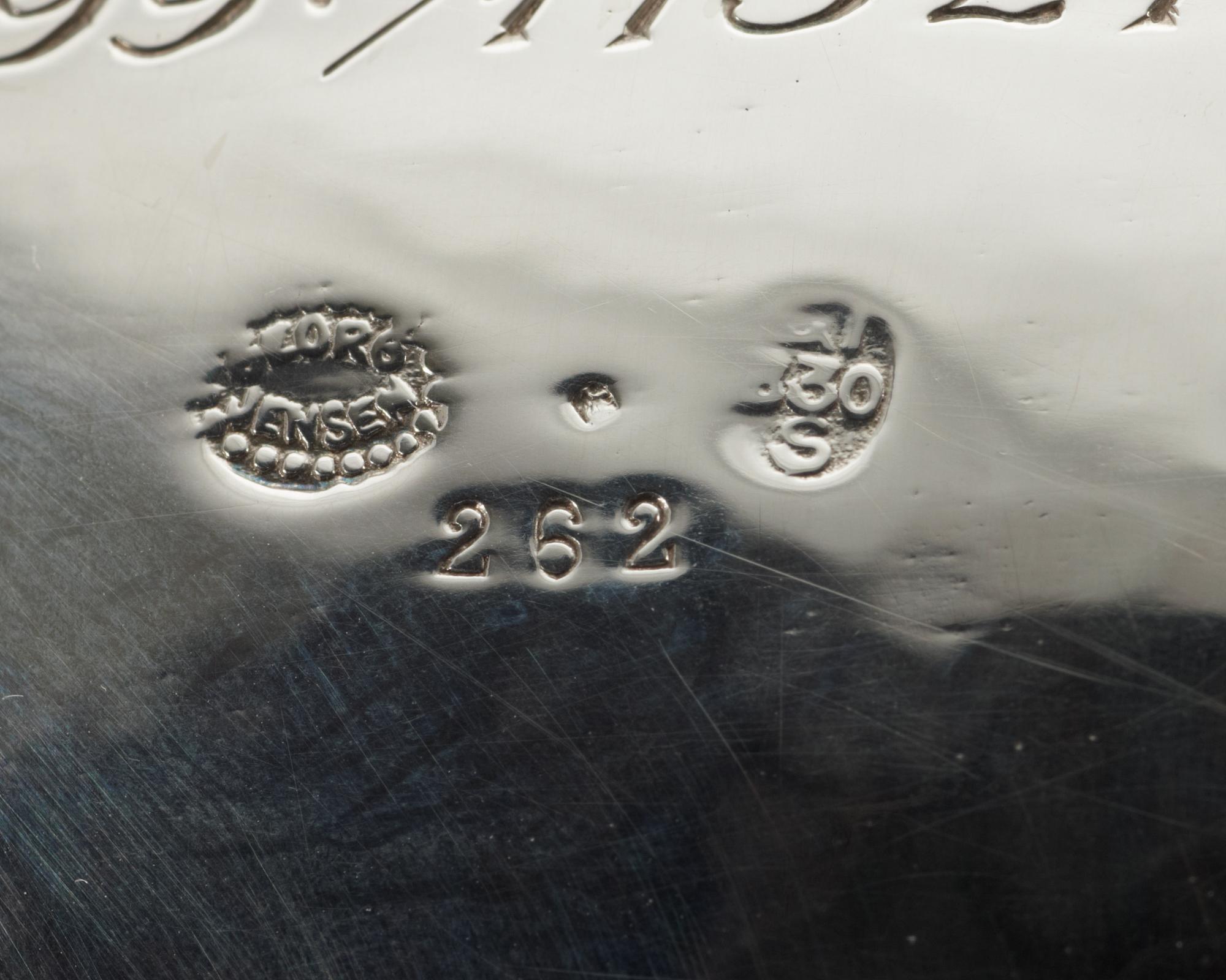 A Georg Jensen bonbonnière, Copenhagen 1919-27,