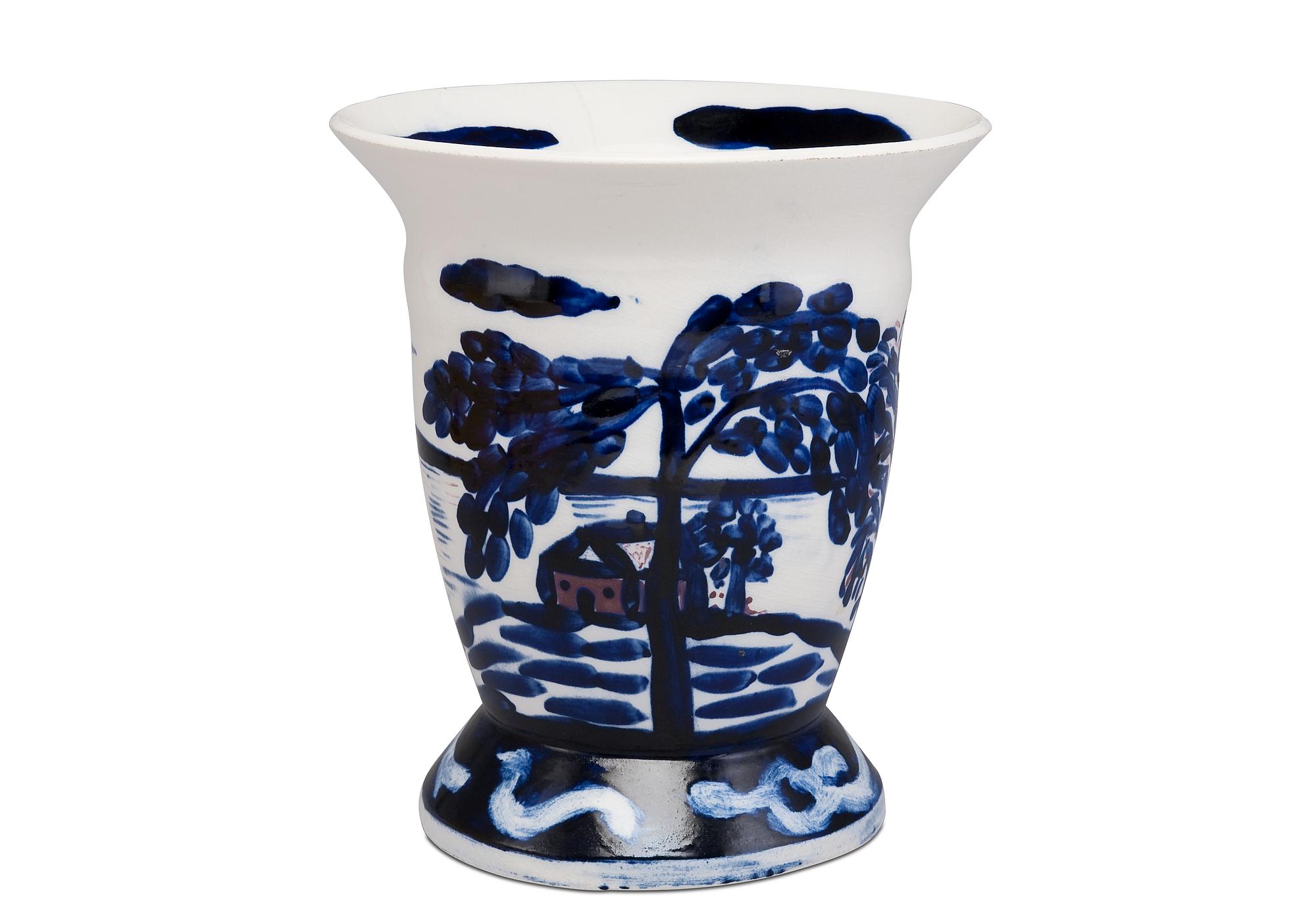 Gerda Thesleff, A CERAMIC VASE.