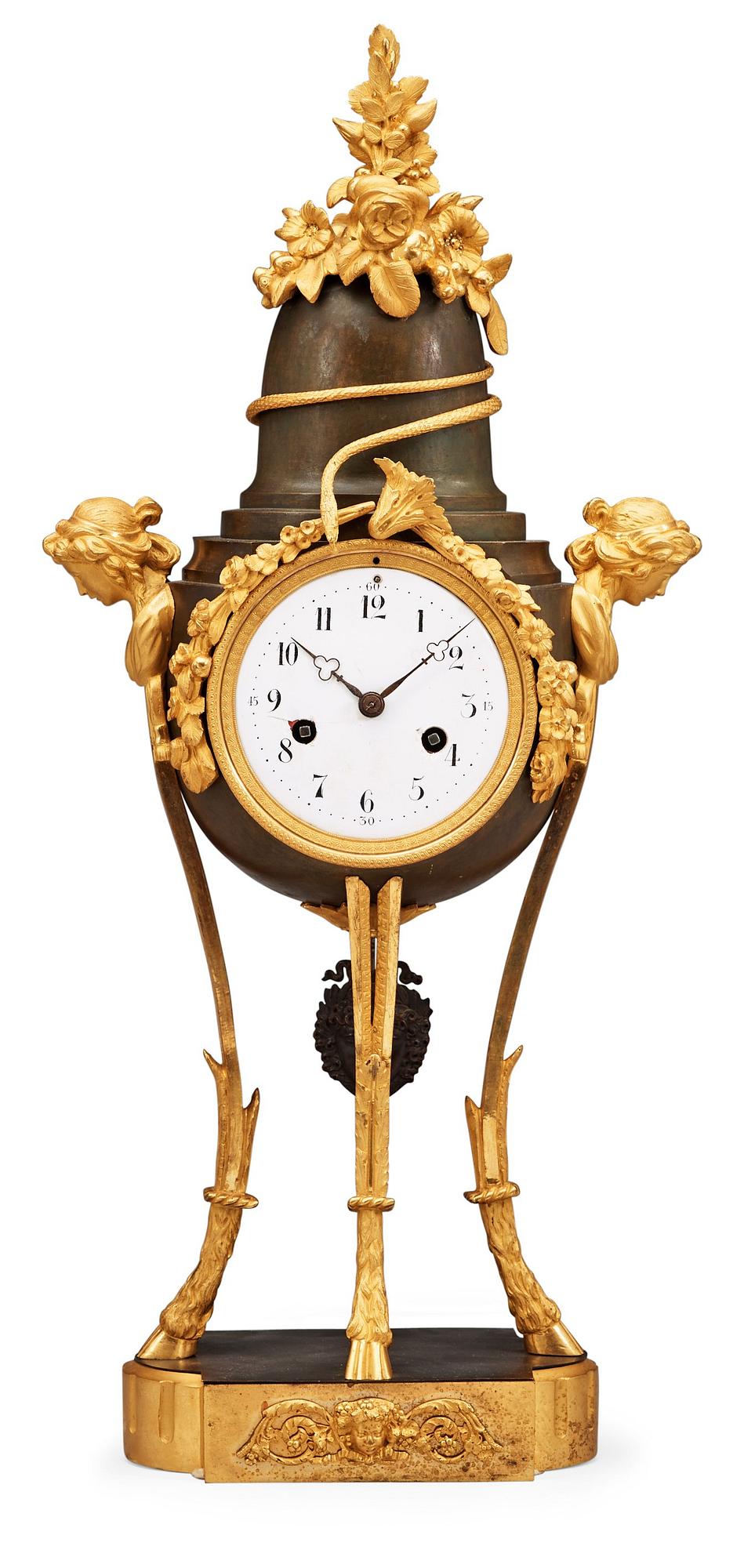 BORDSPENDYL. Frankrike, omkring år 1800. Directoire.