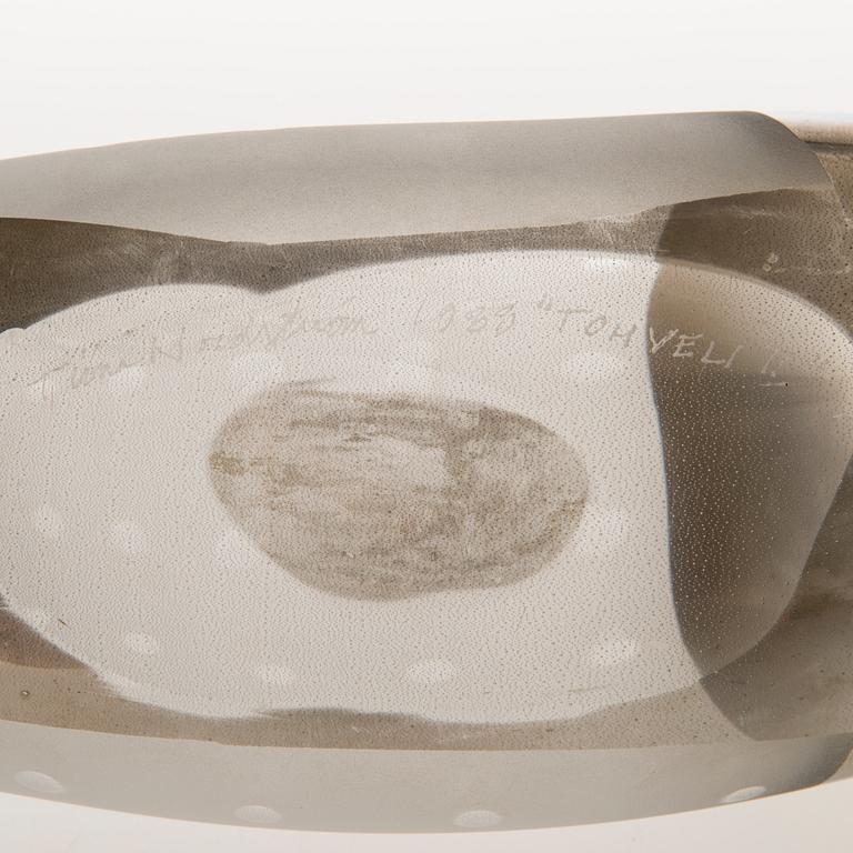 TIINA NORDSTRÖM, a 'Slipper II' sculpture signed Tiina Nordström 1988, 'Tohveli II'.