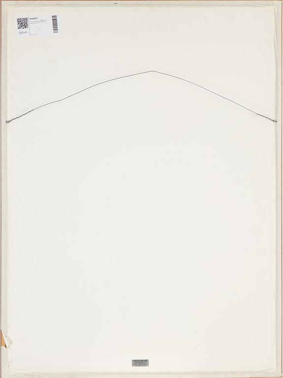 Yrjö Edelmann, lithograph in colours, 2001, signed 122/375.