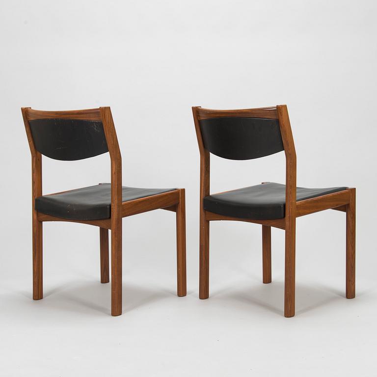 Olof Ottelin, A set of six chairs for Oy Stockmann Ab, Keravan Puusepäntehdas, Finland.