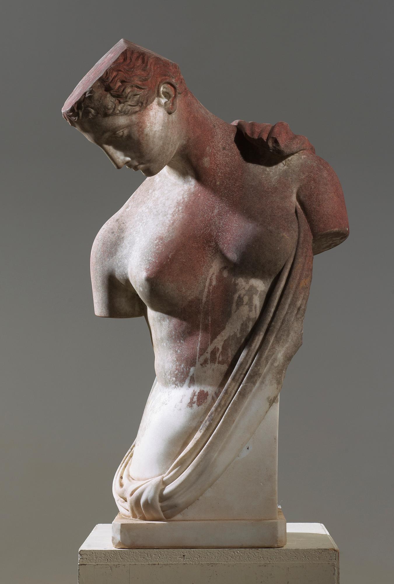 SKULPTUR, marmor, 1800-tal.
