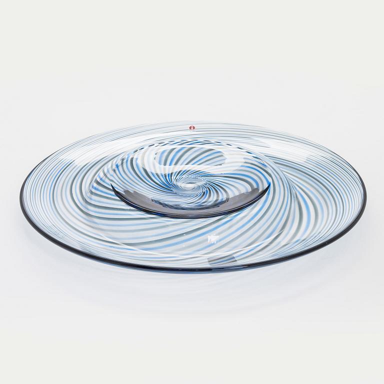 Inga Sempé, fat, konstglas "Filigraani"-serien, signerad INGA SEMPÉ IITTALA.