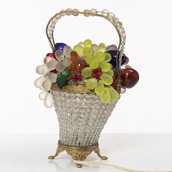 Table lamp, Czechoslovakia, mid-20th century.