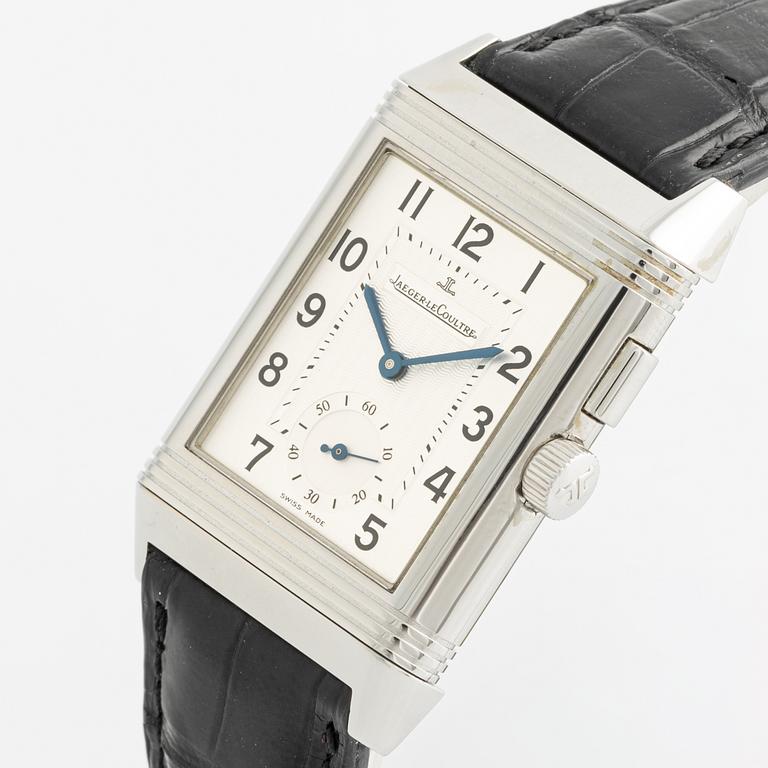 Jaeger-LeCoultre, Reverso Duoface, Night & Day, wristwatch, 26 x 36 (42) mm.